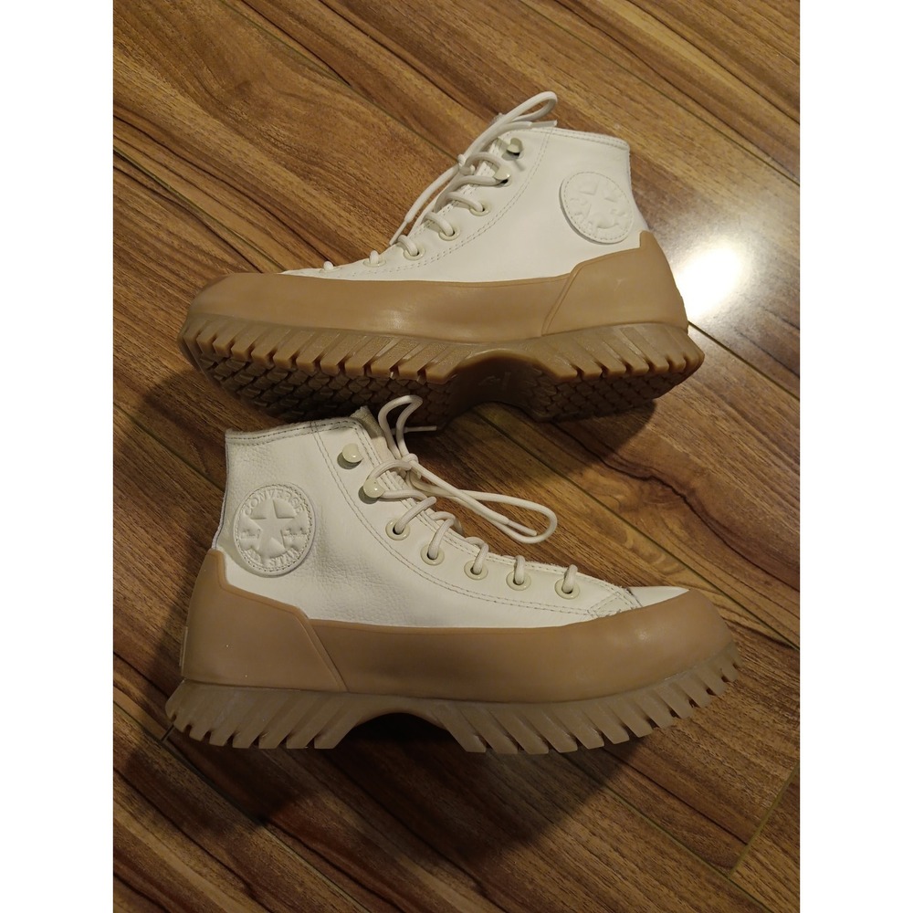 CONVERSE Star Chuck Taylor Lugged 2.0 Counter Climate Boots Men 5.5 W 7.5 White